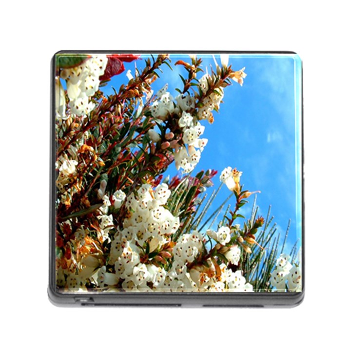 Australia Flowers Memory Card Reader with Storage (Square)