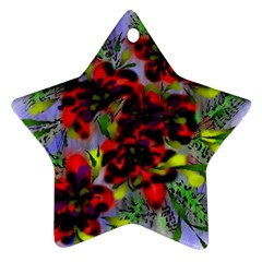 Dottyre Star Ornament (two Sides)