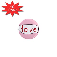  1  Mini Magnet (10 Pack)  by JigglyIts