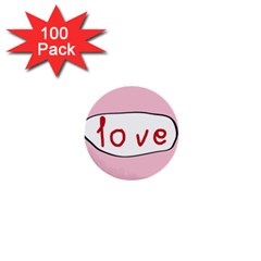  1  Mini Button (100 Pack)  by JigglyIts