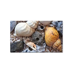 Beach Treasures Sticker (Rectangle)