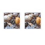 Beach Treasures Cufflinks (Square) Front(Pair)