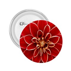 Red Dahila 2.25  Button