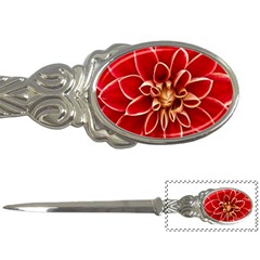 Red Dahila Letter Opener