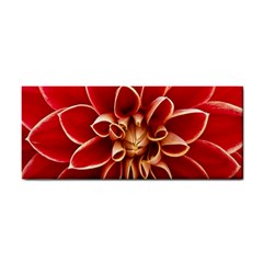 Red Dahila Hand Towel