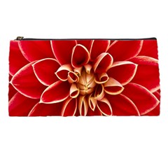 Red Dahila Pencil Case