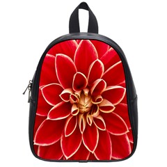 Red Dahila School Bag (Small)