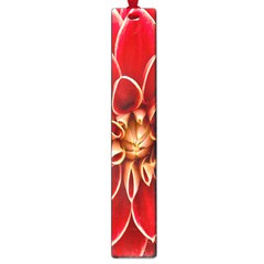 Red Dahila Large Bookmark