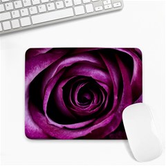 Deep Purple Rose Small Mouse Pad (Rectangle)