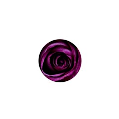 Deep Purple Rose 1  Mini Button