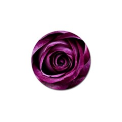 Deep Purple Rose Golf Ball Marker by Colorfulart23