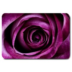 Deep Purple Rose Large Door Mat