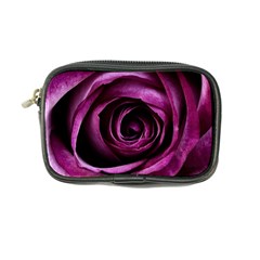 Deep Purple Rose Coin Purse