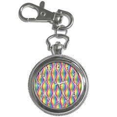 Rainbow Waves Key Chain Watch