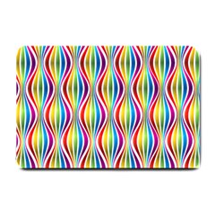 Rainbow Waves Small Door Mat