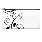 Floral Butterfly Design Pencil Case Front