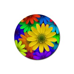 Gerbera Daisies Drink Coasters 4 Pack (round)