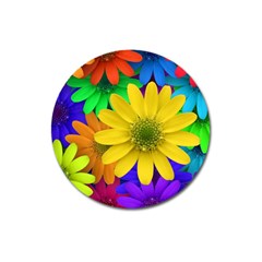 Gerbera Daisies Magnet 3  (round) by StuffOrSomething