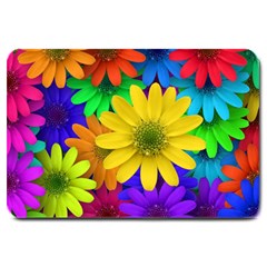 Gerbera Daisies Large Door Mat