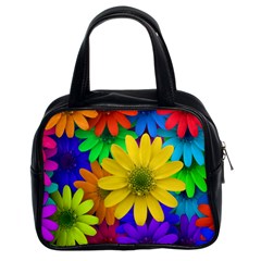 Gerbera Daisies Classic Handbag (two Sides) by StuffOrSomething