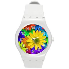 Gerbera Daisies Plastic Sport Watch (medium)