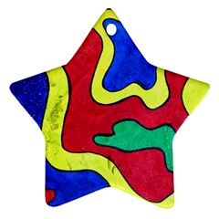 Abstract Star Ornament