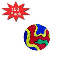 Abstract 1  Mini Button (100 Pack) by Siebenhuehner