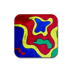 Abstract Drink Coaster (square) by Siebenhuehner