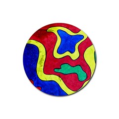 Abstract Drink Coaster (round) by Siebenhuehner