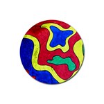 Abstract Drink Coaster (Round) Front