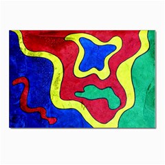 Abstract Postcard 4 x 6  (10 Pack) by Siebenhuehner