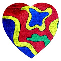 Abstract Jigsaw Puzzle (heart)