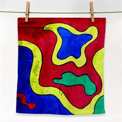 Abstract Face Towel by Siebenhuehner