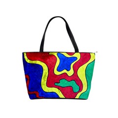 Abstract Large Shoulder Bag by Siebenhuehner