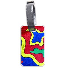 Abstract Luggage Tag (one Side) by Siebenhuehner