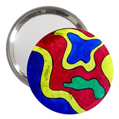 Abstract 3  Handbag Mirror by Siebenhuehner