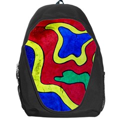 Abstract Backpack Bag