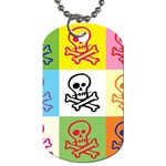 Skull Dog Tag (One Sided) Front