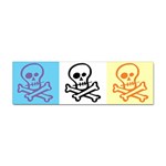 Skull Bumper Sticker 10 Pack Front