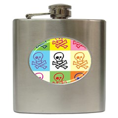 Skull Hip Flask by Siebenhuehner