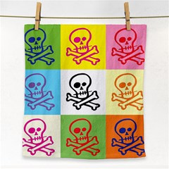 Skull Face Towel by Siebenhuehner