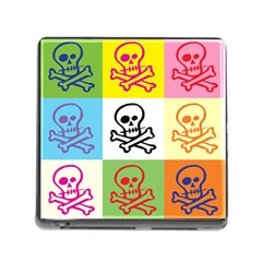 Skull Memory Card Reader With Storage (square) by Siebenhuehner