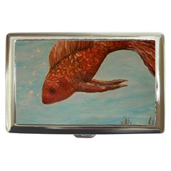 Gold Fish Cigarette Money Case