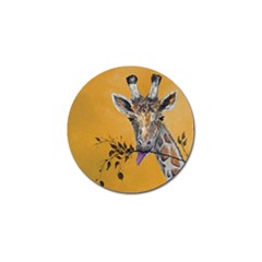 Giraffe Treat Golf Ball Marker by rokinronda