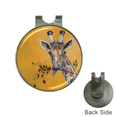 Giraffe Treat Hat Clip With Golf Ball Marker