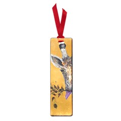 Giraffe Treat Small Bookmark by rokinronda