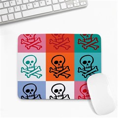 Skull Small Mouse Pad (rectangle) by Siebenhuehner