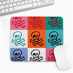 Skull Large Mouse Pad (rectangle) by Siebenhuehner