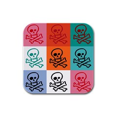 Skull Drink Coasters 4 Pack (square) by Siebenhuehner