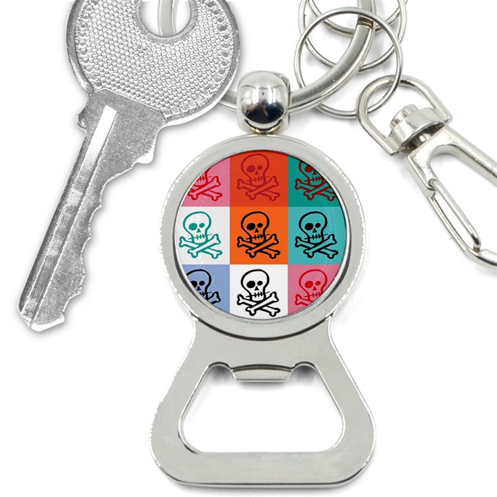 Skull Bottle Opener Key Chain